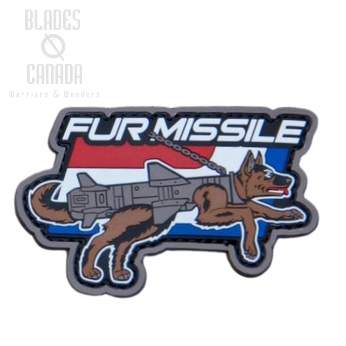 Mil-Spec Monkey Patch - Fur Missile PVC